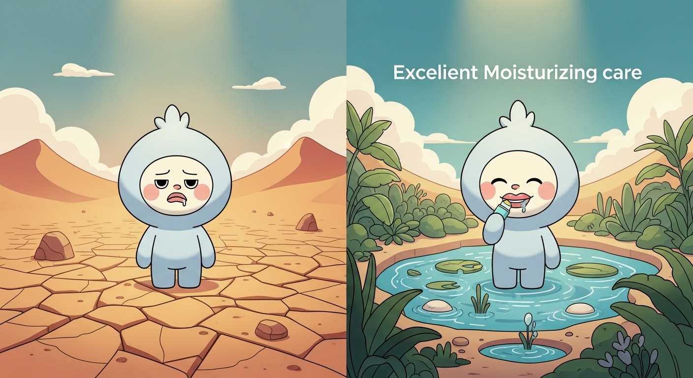 우아한-립-메이크업을-하고-로맨틱한-데이트를-즐기며-미소-짓는-캐릭터
