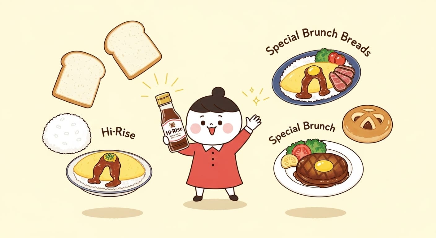 평범한-음식들이-하이라이스-소스로-인해-특별한-요리로-변신하는-모습