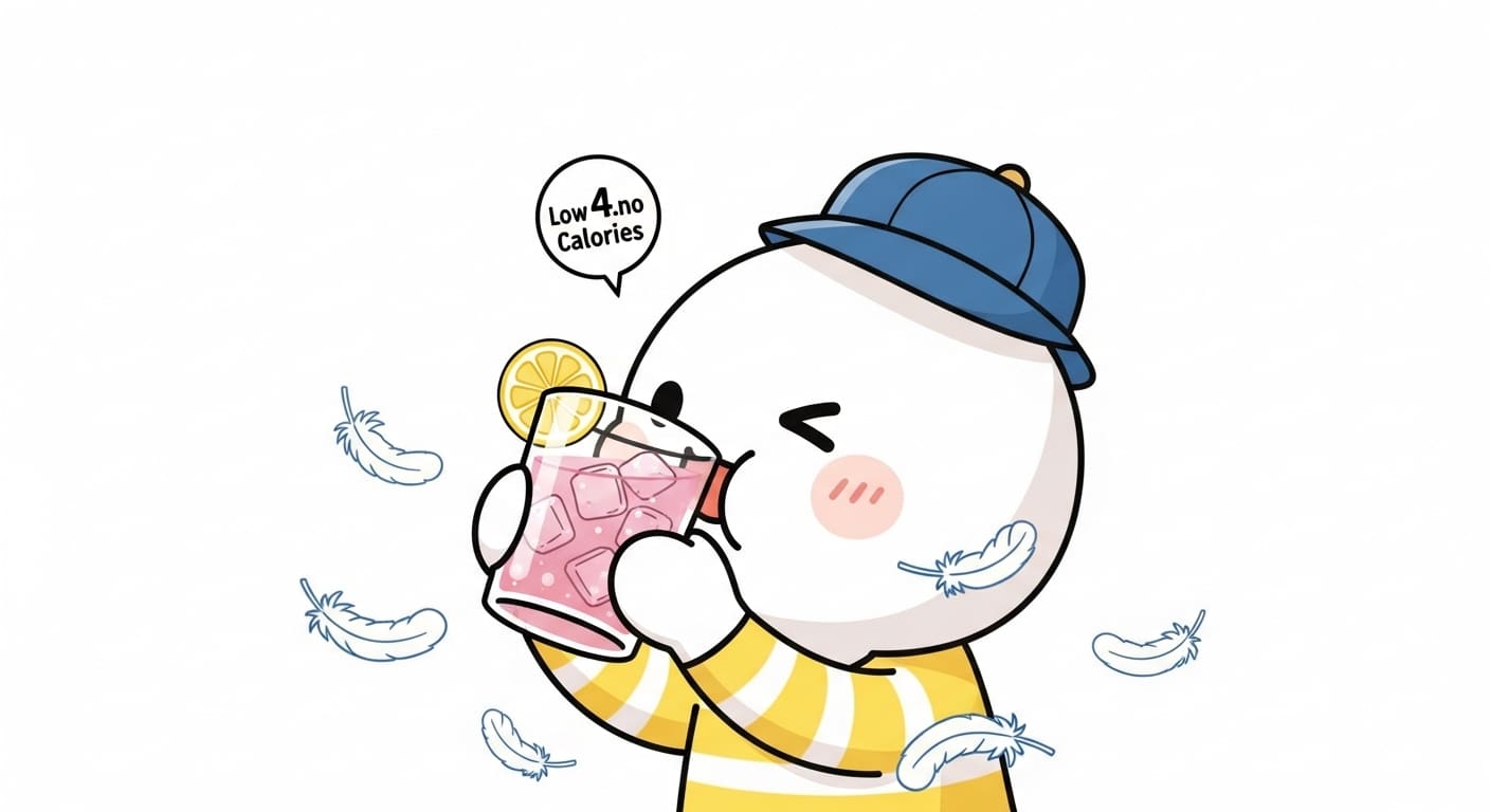 수많은-제로-음료-병들-사이에서-방황하는-귀여운-캐릭터