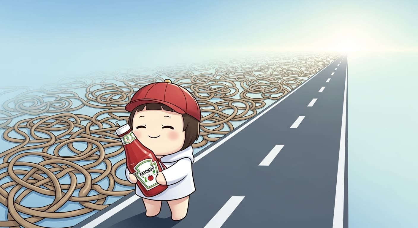 복잡하게-얽혔던-길이-깔끔하게-정리되고-빛이-나는-모습