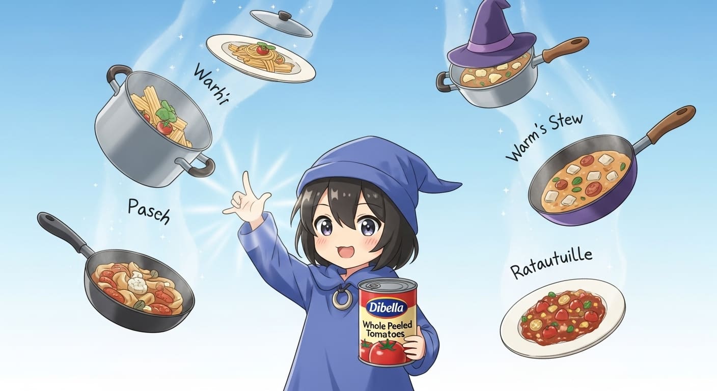 홀토마토의-마법으로-평범한-요리들이-근사하게-변신하는-모습