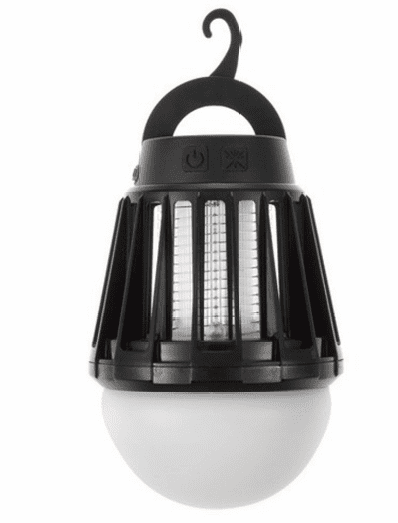 모기, 어둠도 이제 그만! 코멧 모기퇴치기 랜턴, UV LED 램프 & 500V 고전압으로 모기 유인/살충! 3단계 밝기 (180루멘) + 2000mAh 배터리 (최대 30시간)!