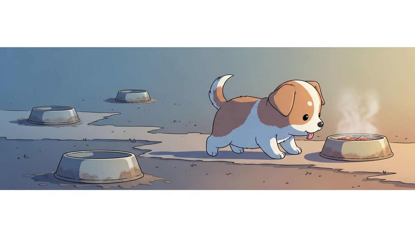 튼튼한-면역력-보호막과-윤기-나는-털을-갖게-된-아기-강아지